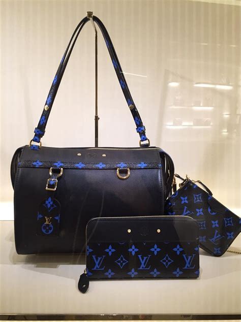 blue louis vuitton bag|Louis Vuitton blue bag monogram.